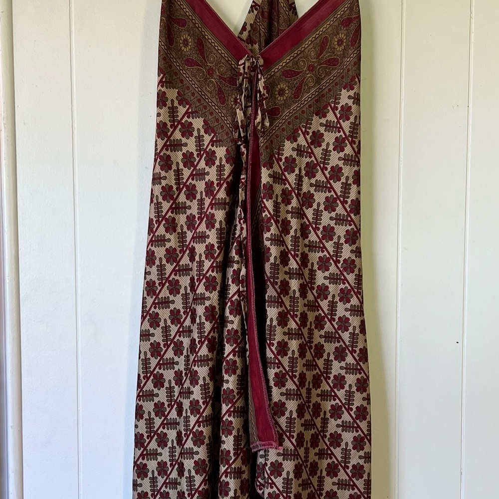 Bohemian Halter Maxi Dress